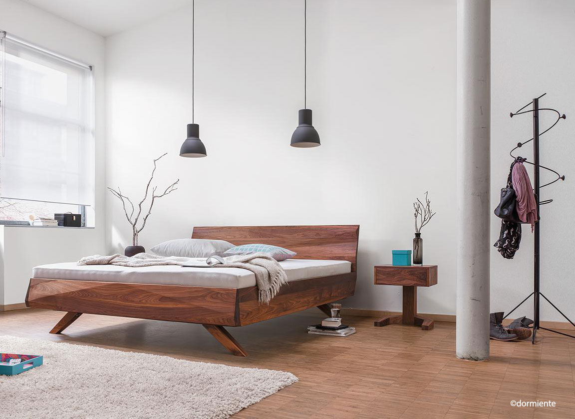 Gabo Ambiente das Bett aus Massivholz